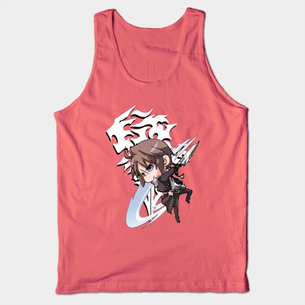 FF8 Squall Tank Top by FranGSal